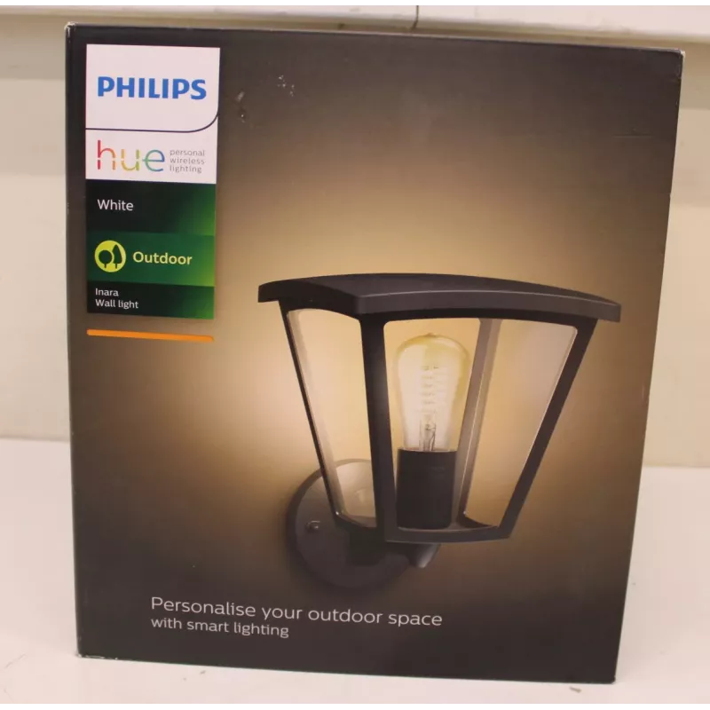 Outdoor wall light Philips Inara | E27 LED 7W 550lm Warm white IP44 CRI80