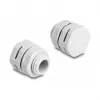 DeLOCK Ventilation Plug M12 grey 2 pcs Polyamide 8 mm