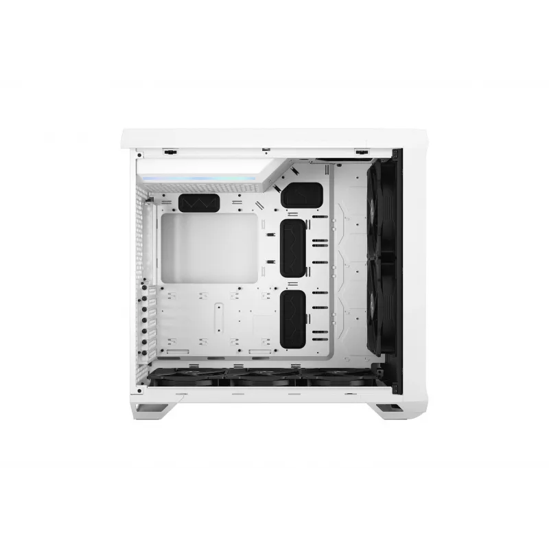 Torrent White TG Clear Tint 5xFan ATX