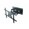 Wall mount ART AR-87 for 40 inch–80 inch screens, 60 kg capacity, VESA up to 600×400, tilt 12°, swivel 45°, extend 5.6–45.8 cm