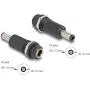 Adapter DELOCK DC 5.5x2.5 mm (female) to DC 5.5x2.1 mm (male), black