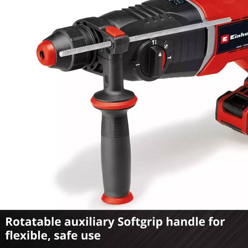 Professional Battery-Rotary Hammer TP-HD 18/26 D Li BL - Solo, 18Volt (black/Red, without Battery and Charger, in E-Case)