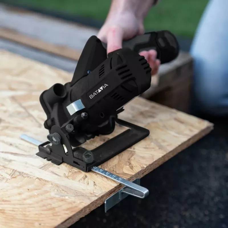 Batavia B.V. | 12V Cordless Circular Saw 85 mm - Fixxpack 2.0 Set (incl. 2.0Ah battery & USB-C charging cable)