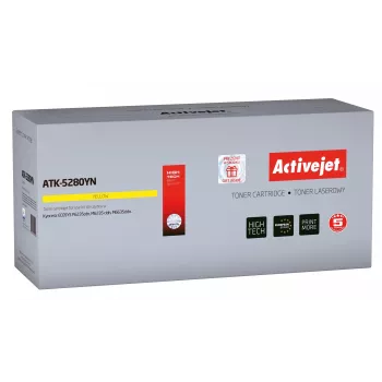 Toner cartridge ActiveJet ATK-5280YN yellow, compatible with Kyocera, 11,000 pages, single pack