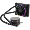 All-in-one liquid cooler Inter-Tech LC-120 RGB 12 cm Black