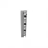 ALL-S0002115, Cable management panel, grey, 22U, 48.3 cm 19 inch, 960 mm