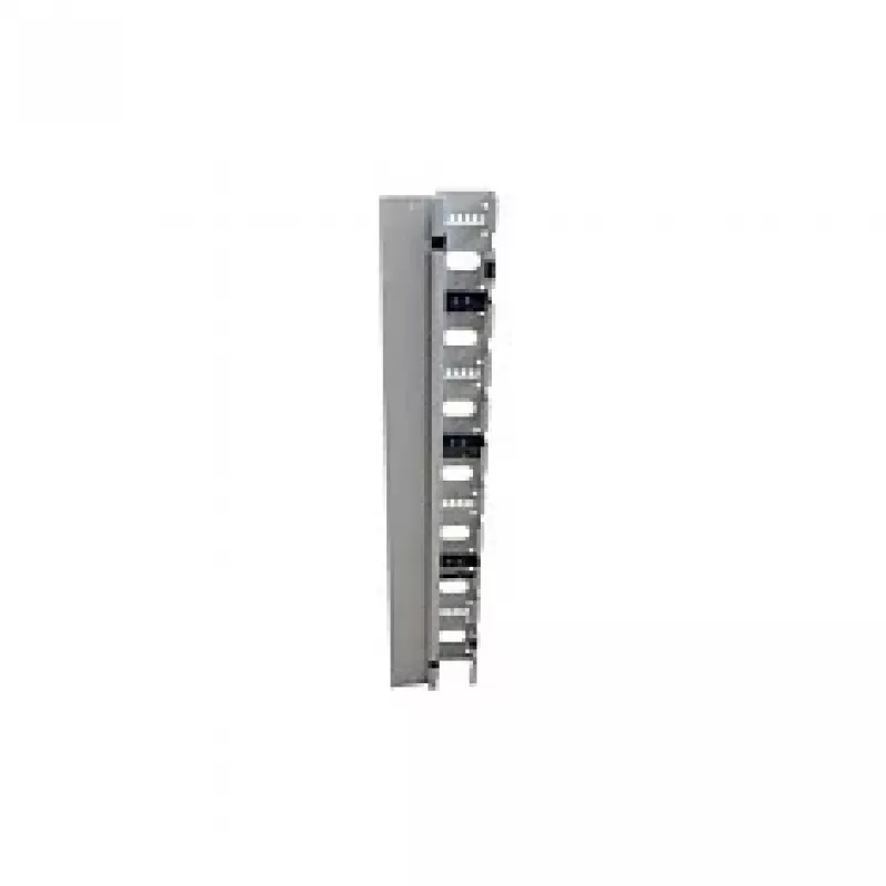 ALL-S0002115, Cable management panel, grey, 22U, 48.3 cm 19 inch, 960 mm