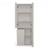 Bathroom Cabinet Nel DD 1K Basket Casmere Colour Long Doors