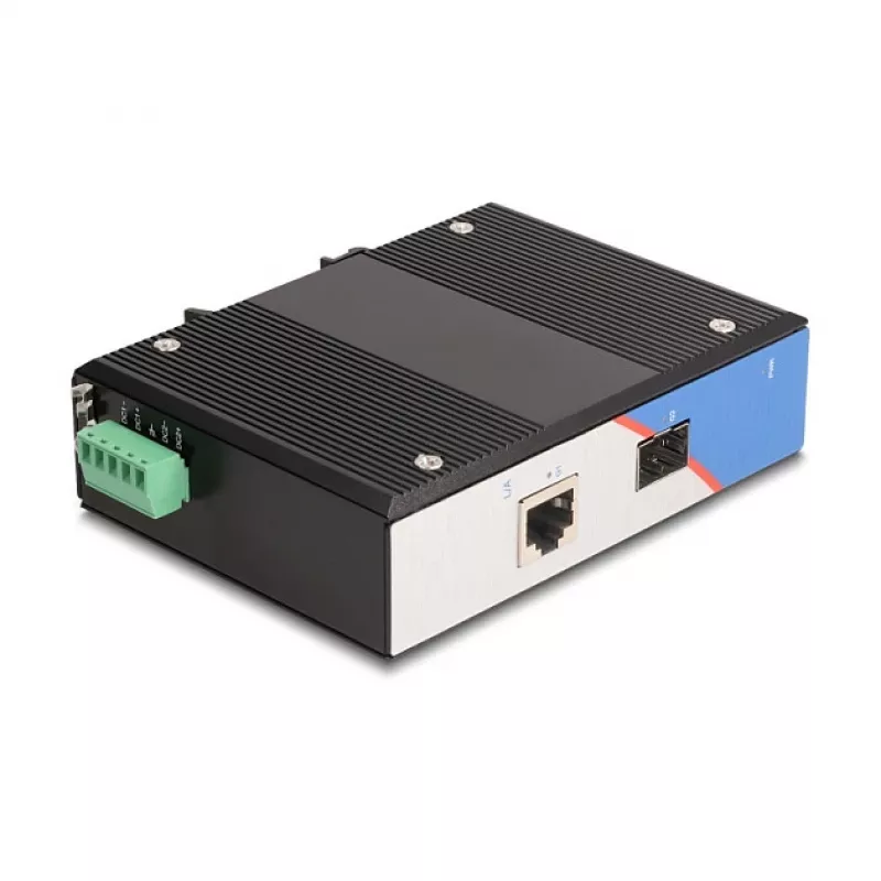 Unmanaged Switch DeLOCK 88014 Gigabit Ethernet 10/100/1000 Black