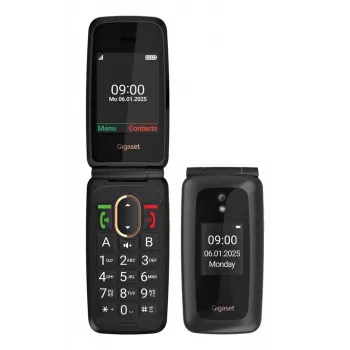 Gigaset GL795 7.11 cm (2.8) 142 g 48MB Black Senior phone