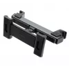 Tablet holder FIXED PASSENGER Max — aluminum and plastic, Space Gray, stationary mount for passenger seats