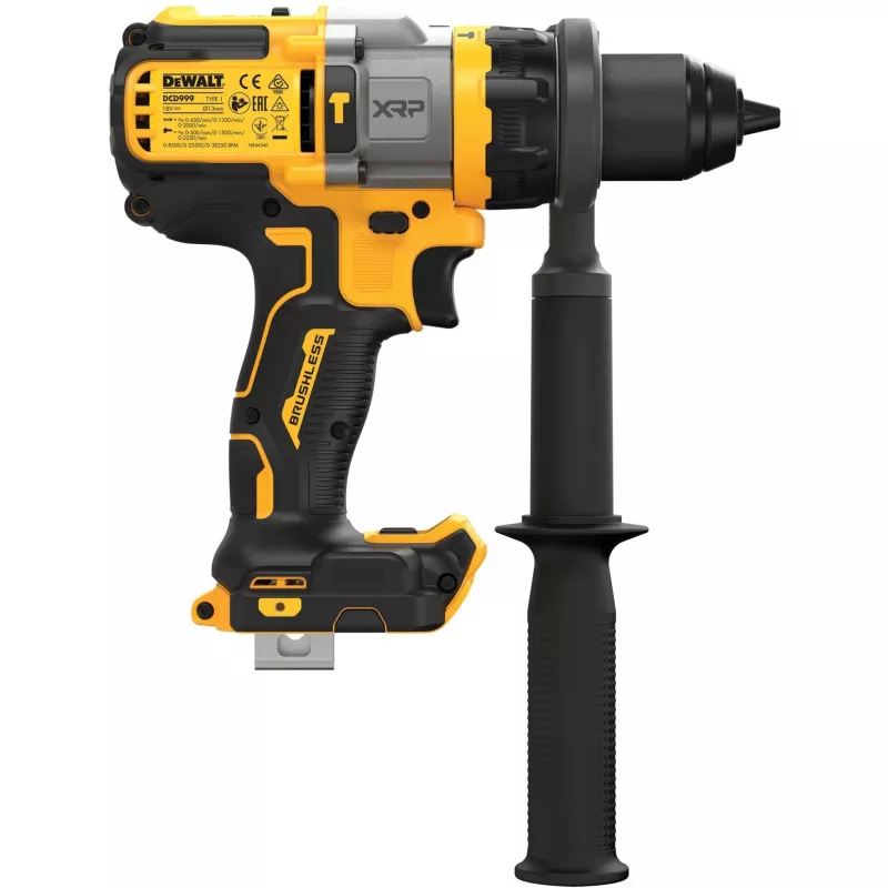 DeWALT DCD999NT-XJ drill 2250 RPM 1.61 kg Black, Silver, Yellow