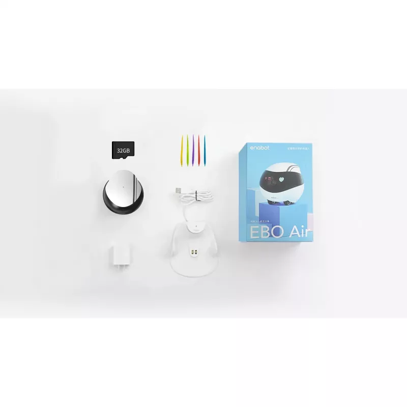 ENABOT Ebo Air AI Robot White and Black
