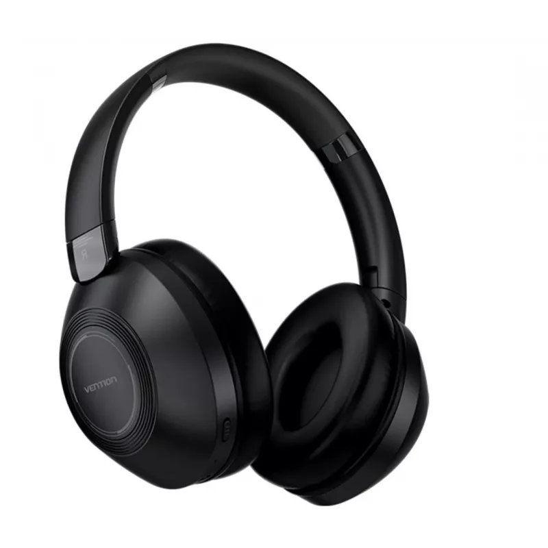 Headset Vention NBBB0 SoundMate S11 — wireless Bluetooth 5.3 ear-hook headphones, charging case 400 mAh, up to 20 h, black