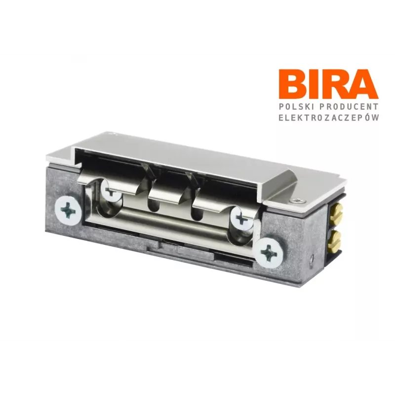 Electric strike Łucznik HARTTE XS12RM-C 12V DC reversible with monitoring and latch release