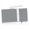 Keystone Coupler Ubiquiti UACC-Keystone-Coupler-C6A Flat Stainless Steel RJ-45