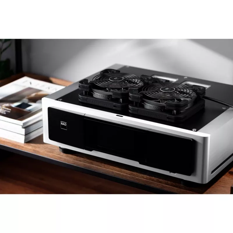 120mm Case Fan Noctua NV-FS2 Black — quiet PC cooling fan, 120 mm