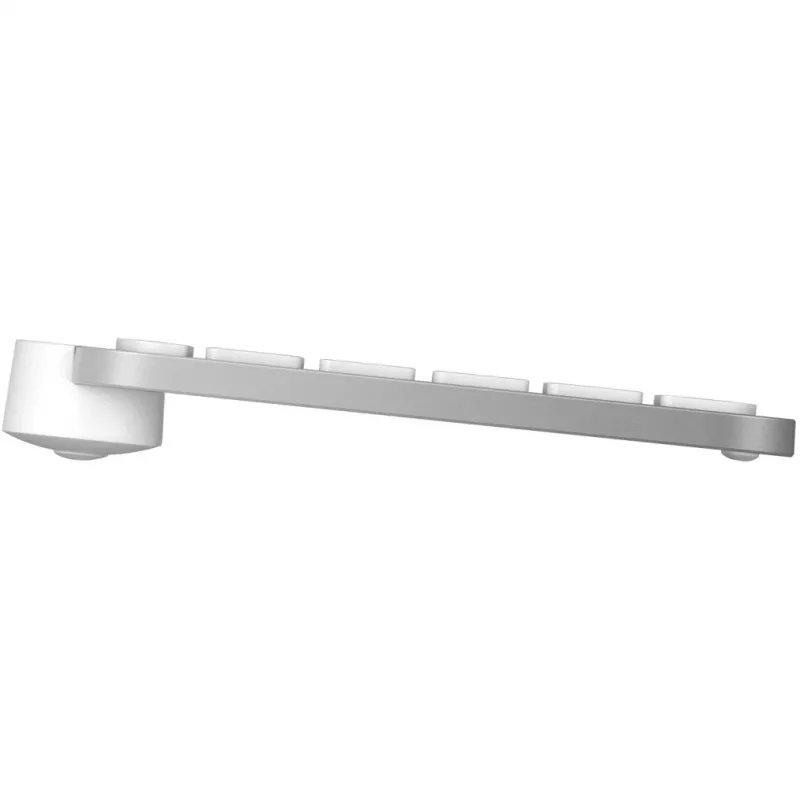 Logitech Master Series MX Keys S for Mac - Keyboard - full size - backlit - Wireless - Bluetooth LE - AZERTY - French - Pale Gray (920-011626)