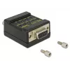 Connector DeLOCK 2xDB9 87713 Black