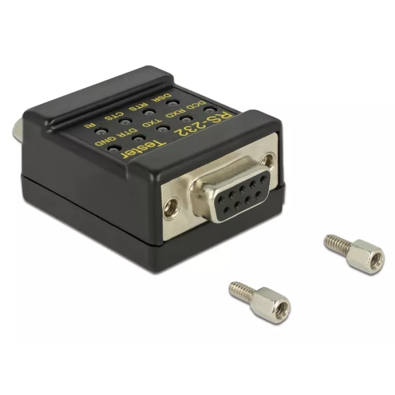 Connector DeLOCK 2xDB9 87713 Black