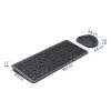 multi device keyboard and mouse set black gre