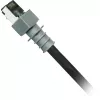 Networking cable PatchSee PCI6-DPF/100 RJ-45 Cat6a 30 m Black