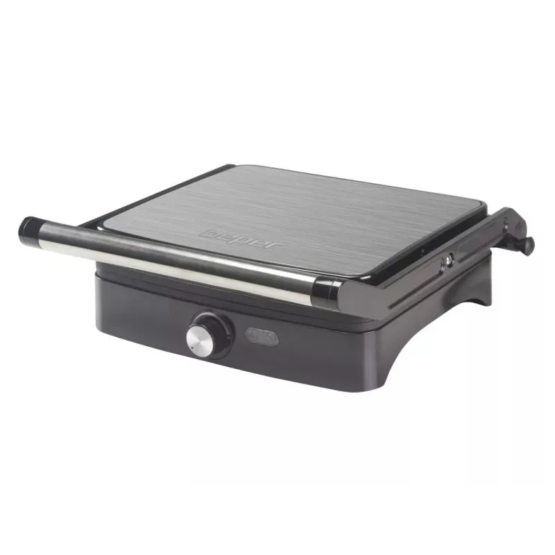 Electric toaster Beper P101TOS502 — 2-slice stainless steel toaster, compact design