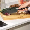 Chopping board Salter BW13307RD bamboo eco-friendly design, rectangular cutting board