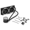 All-in-one liquid cooler BitsPower Cyclops 240 — Black/Silver, 240 mm radiator