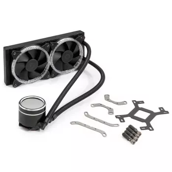All-in-one liquid cooler BitsPower Cyclops 240 — Black/Silver, 240 mm radiator