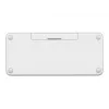 Logitech Multi-Device K380 - Keyboard - Wireless - Bluetooth 3.0 - German - Off-White
