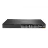 HPE Aruba 6300M - Switch - L3 - managed - 24 x 10/100/1000 + 4 x 1 Gigabit / 10 Gigabit / 25 Gigabit / 50 Gigabit SFP56 (Uplink / Stacking) - Front and Seite to Hinterseite - an Ra