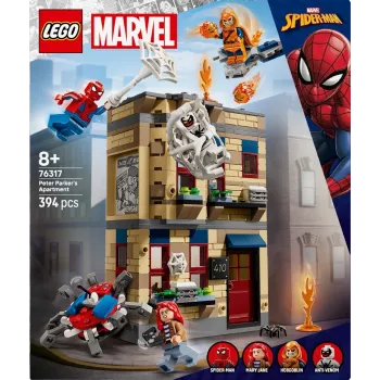 LEGO Marvel set 76317 Peter Parker's Apartment with Spider-Man minifigure