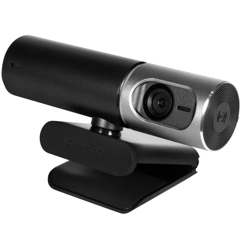 Webcam Streamplify CAM PRO 4K — 4K USB webcam, black