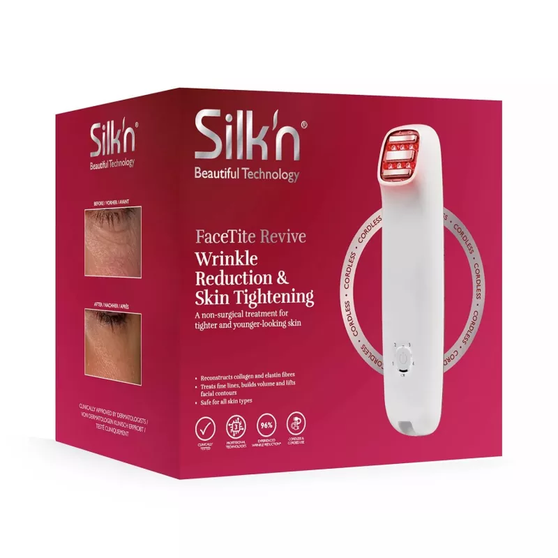 silk'n FaceTite device FTC1PE1001 skin rejuvenation technology – professional facial skin tightening and contouring