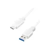 USB Cable LogiLink CU0174 USB 3.2 Gen 1 1m USB A USB C White