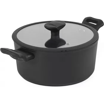 Stockpot Russell Hobbs RH01863EU7 20 cm Crystaltech cookware stainless steel glass lid