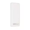 Power bank Extralink EPB-078W 10000 mAh White, USB-C, 10 W output, charges up to 2 devices