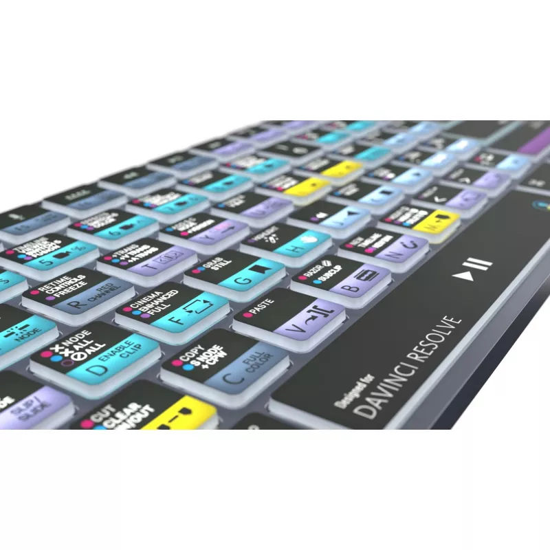 Logickeyboard LKB-RESB-TM-UK Office Bluetooth QWERTY Keyboard Grey Titanium