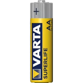 Varta SUPERLIFE AA Zinc-carbon Battery 1.5V 50.5mm 16.7g