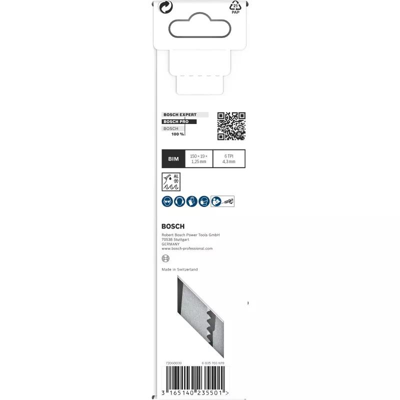 Bosch S 611 DF Heavy for Wood and Metal Sabre Saw Blades