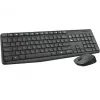 Logitech MK235 Wireless Keyboard and Mouse Combo Full-size Grey