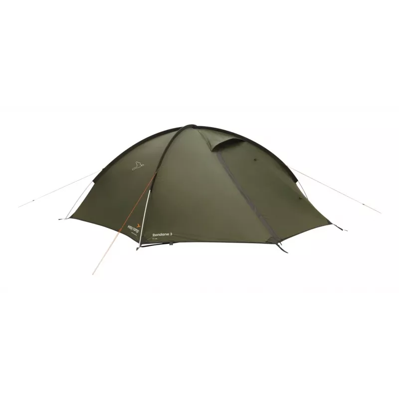 Dome/Igloo tent Easy Camp Rondane 3 — 3-person, polyester flysheet, aluminium poles, dark green