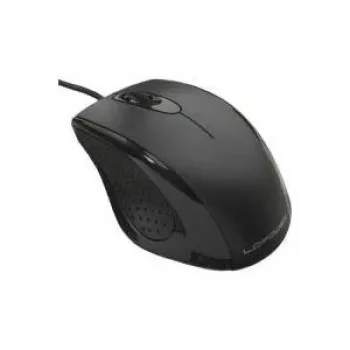 LC-Power M710B - Mouse - optical - 3 Buttons - Wired