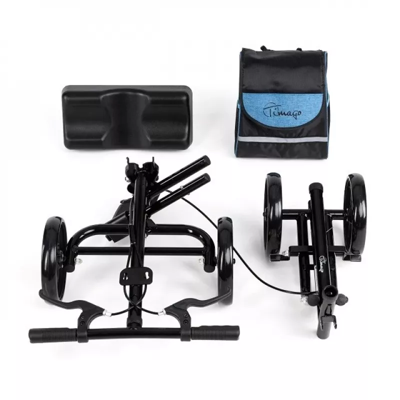 Knee walker rehabilitation support