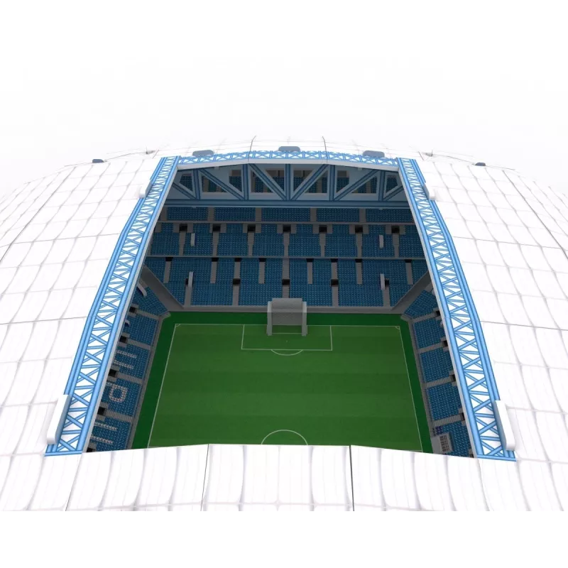 3D Puzzle cubicfun Lech Poznan Stadium model – scale assembly stadium replica, cardboard pieces, model number 306-20257