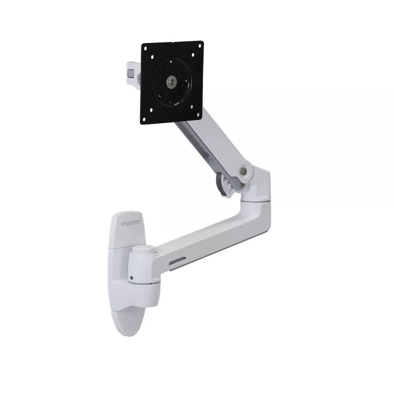 Ergotron LX Series Wall Monitor Arm White 11.3 kg Capacity 20-34 inch