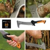 Fiskars 1051233 hand saw Hacksaw 23 cm Black, Orange, Silver