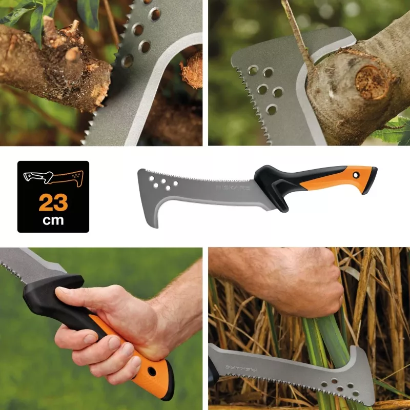 Fiskars 1051233 hand saw Hacksaw 23 cm Black, Orange, Silver