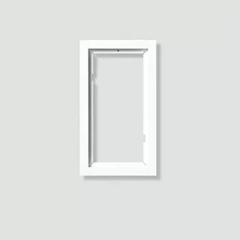 Siedle KR 611-2/1-0 SM - Frame - Silver - Siedle - Aluminium - Surface - 131 mm (200016831-00)